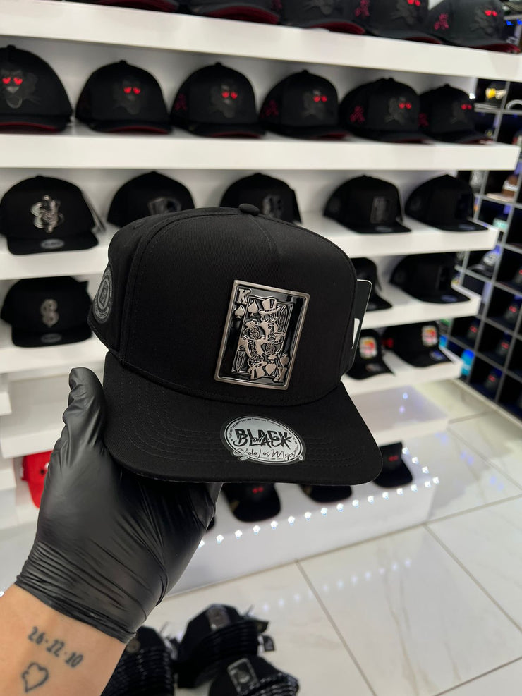 KINGS CARD BLACK ON BLACK