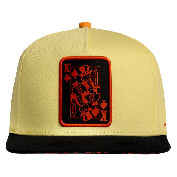 KINGS CARD YELLOW/BLACK