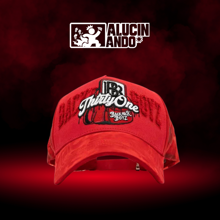 31 HATS LA MOCHILA RED
